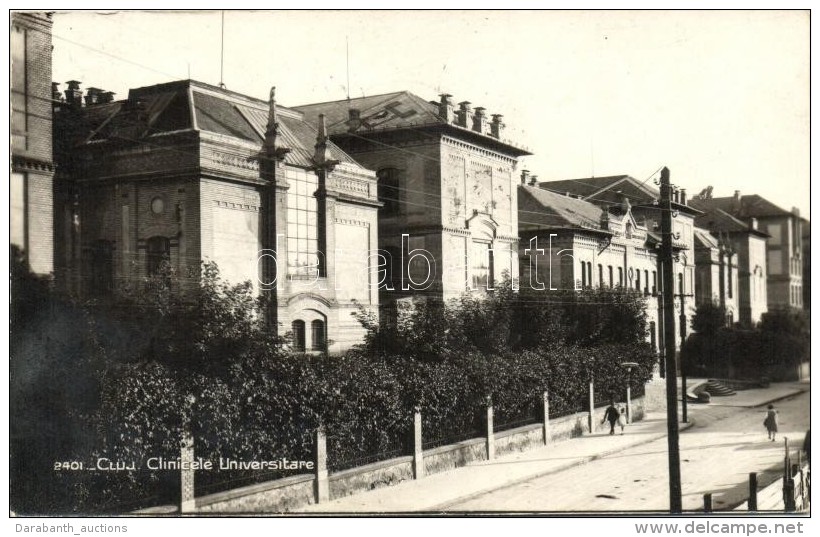 T2 1940 Kolozsvár, Cluj; Egyetemi Klinika / University Clinic, 'Kolozsvár Visszatért' So.... - Zonder Classificatie