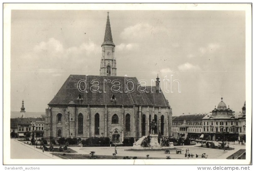 T2/T3 Kolozsvár, Cluj; Mátyás Király Tér / Square - Zonder Classificatie