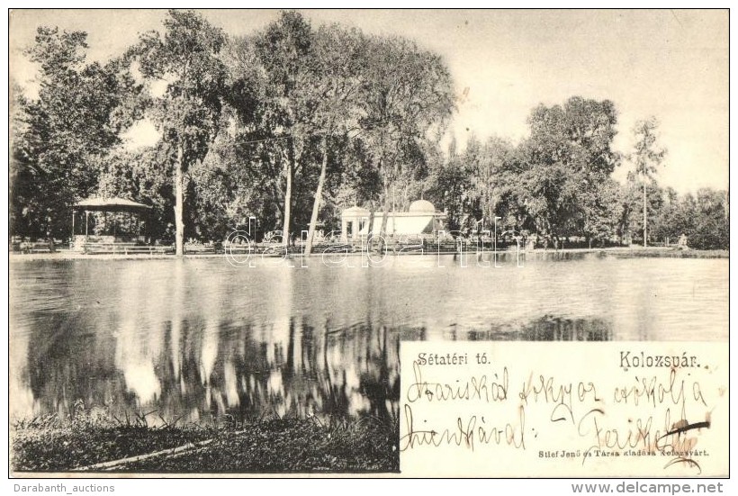 T2 Kolozsvár, Cluj; Sétatéri Tó / Promenade, Lake - Non Classés