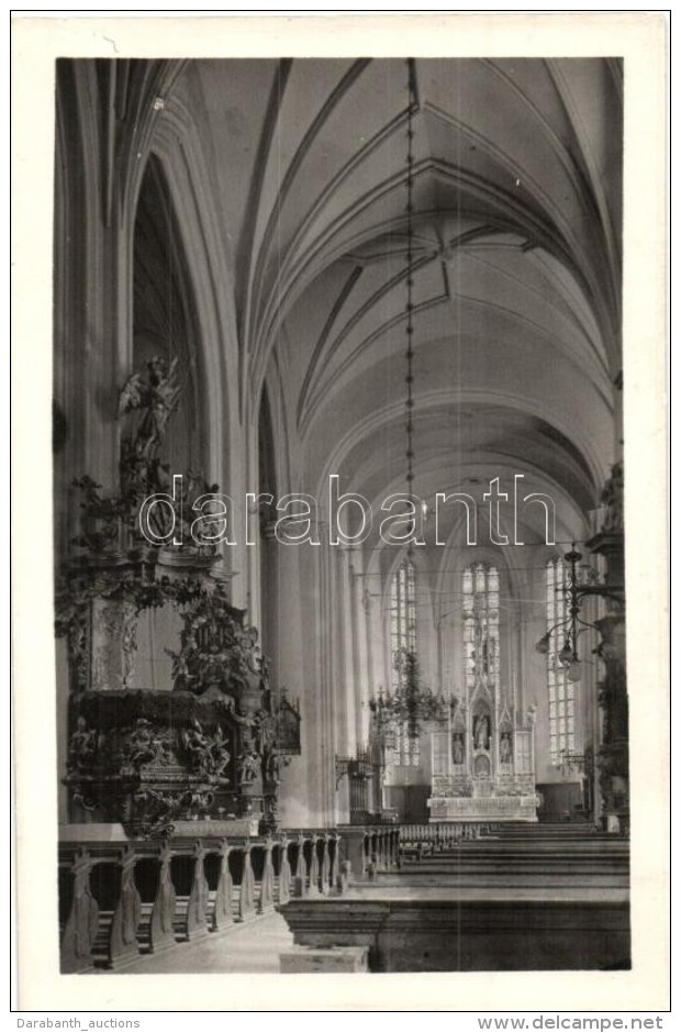 T2 1940 Kolozsvár, Cluj; Szent Mihály Templom BelsÅ‘ / Church Interior, Photo - Zonder Classificatie