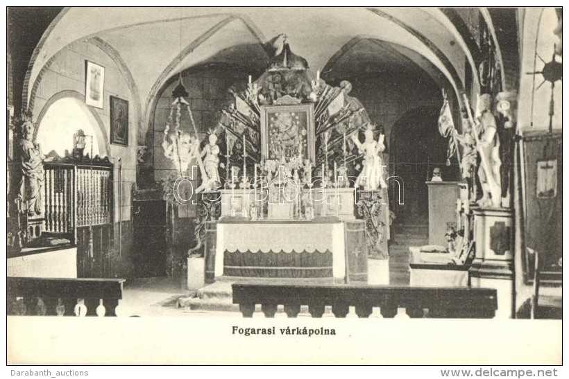 T1/T2 Fogaras, Fagaras, Várkápolna, BelsÅ‘ / Castle Chapel, Interior - Zonder Classificatie