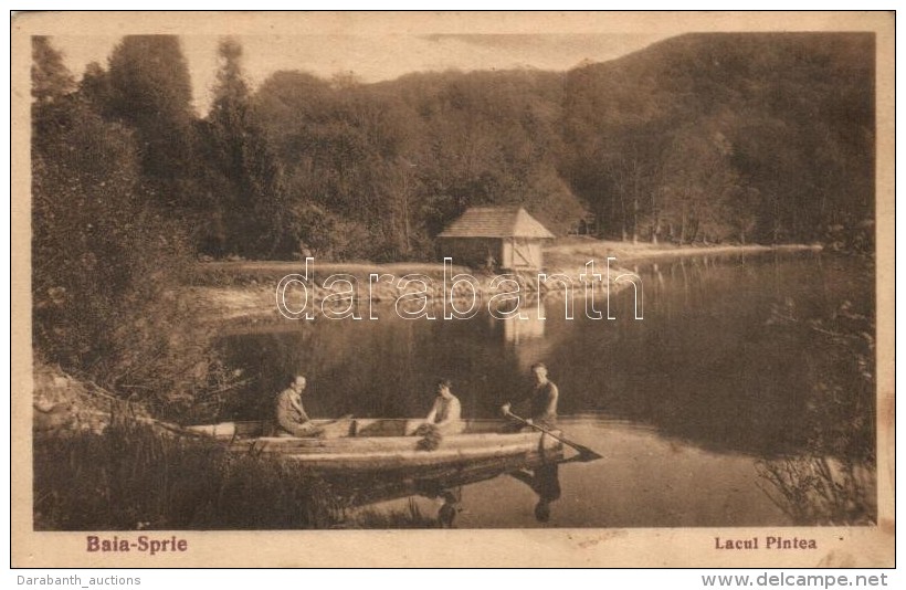 T2 FelsÅ‘bánya, Baia Sprie; Lacul Pintea, Bódi Tó, Csónak / Lake, Boat... - Non Classés