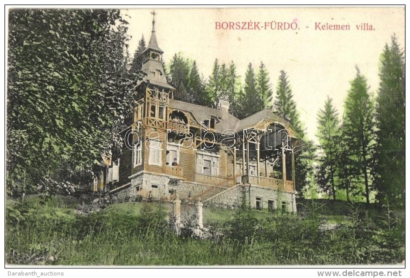 * T2 Borszék-fürdÅ‘, Borsec; Kelemen Villa / Villa - Unclassified