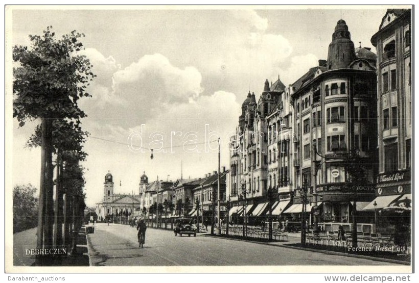 T2/T3 Debrecen, Ferenc József út, Gyógyszertár, Mandel Lipót üzlete (EK) - Ohne Zuordnung