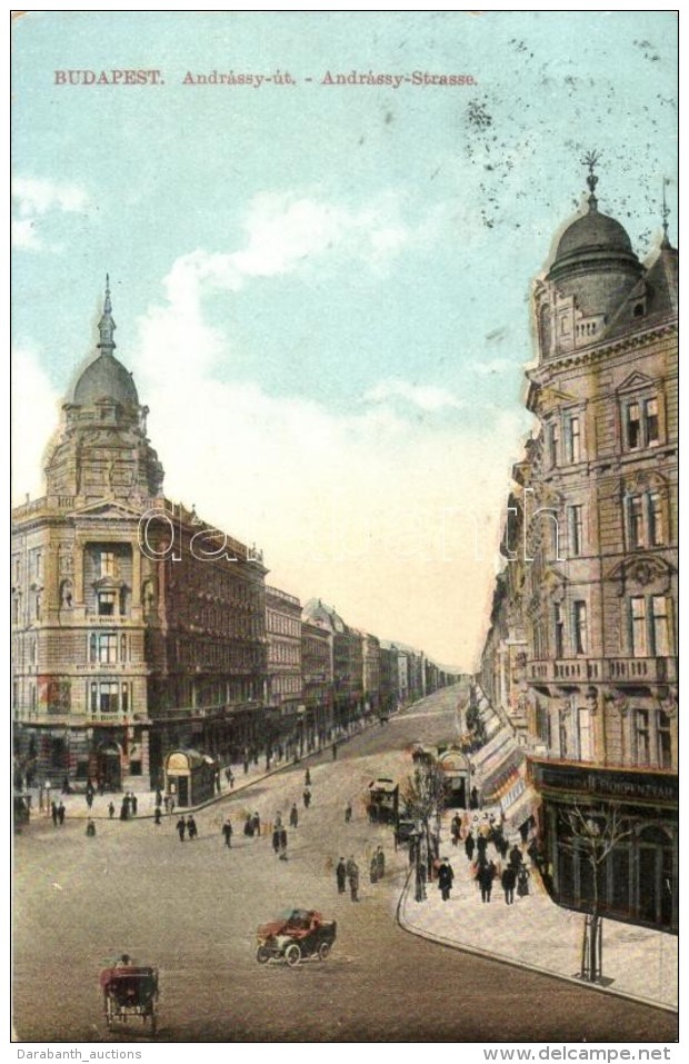 T2 Budapest VI. Andrássy út, Automobile - Zonder Classificatie