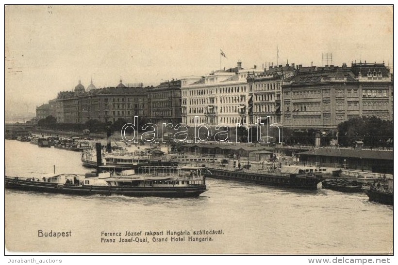 * Budapest, Lánchíd, Erzsébet Híd, Ferenc József Rakpart, Hungária... - Ohne Zuordnung