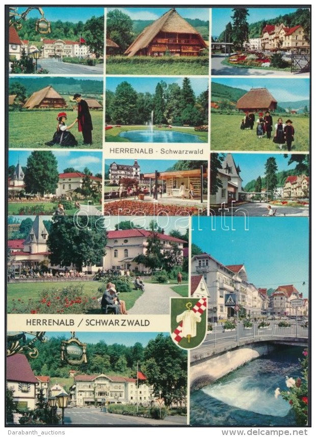 ** 37 Db MODERN Használatlan Külföldi Városképes Lap; NSZK, Svájc, Ausztria /... - Zonder Classificatie