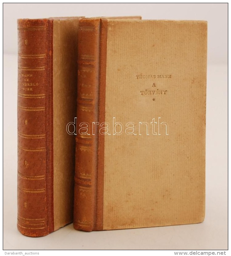 Két Kötet Az Új Elzevír Könyvtárból;
Thomas Mann: Az Elcserélt... - Sin Clasificación