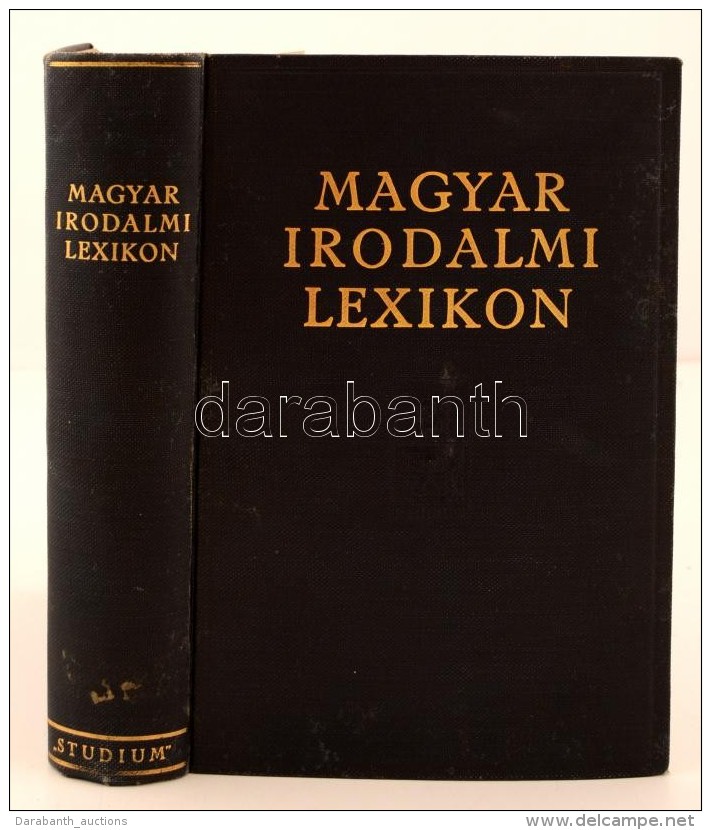 Magyar Irodalmi Lexikon. Szerk.: Dr. Ványi Ferenc. Budapest, 1926, Studium. Kiadói Aranyozott... - Sin Clasificación