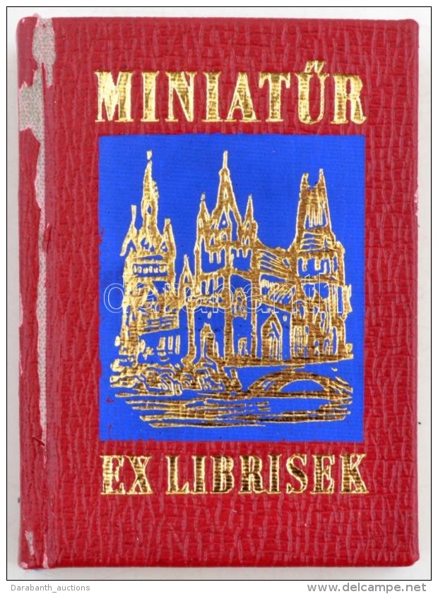 Andruskó Károly: MiniatÅ±r Ex Librisek. Bp., 1974, Egyetemi Nyomda. Minikönyv, Kiadói... - Sin Clasificación