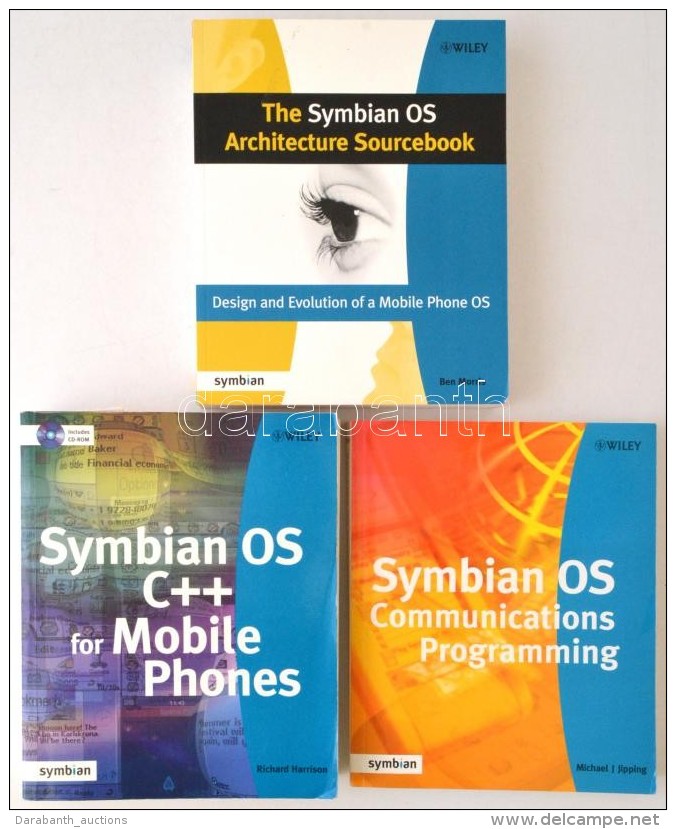 Vegyes Számítástechnikai Tétel, 3 Db: 
Ben Morris: The Symbian OS Architecture... - Unclassified