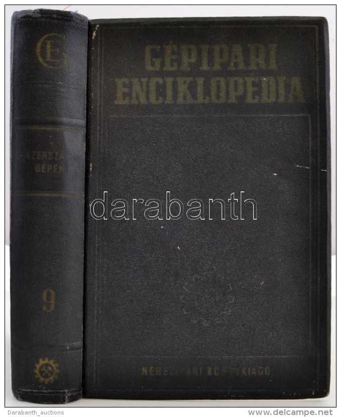 J. A. Csudakov: Gépipari Enciklopédia. Bp., 1951, Nehézipari Könyv- és... - Unclassified