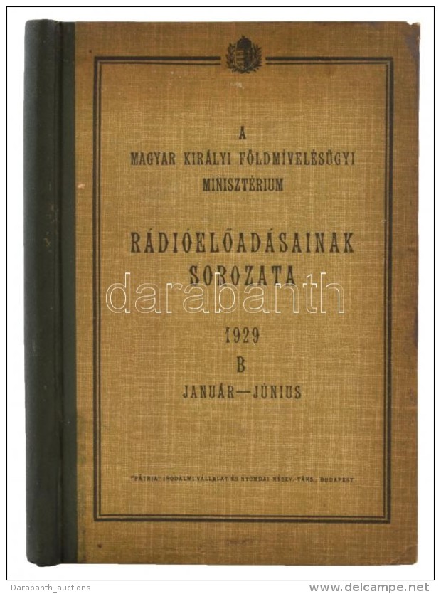 A Magyar Királyi Földmívelésügyi Minisztérium... - Sin Clasificación