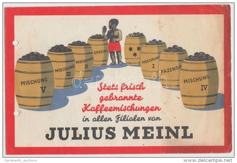 3 Db Német NyelvÅ± Julius Meinl Reklám - Publicités