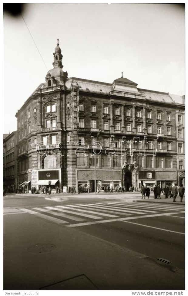 1966 Budapesti épületekrÅ‘l Perspektivikusan Korrigált Felvételek (pontos Címekkel... - Sonstige & Ohne Zuordnung