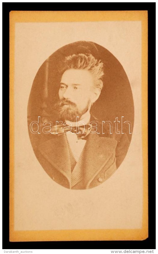 Tóth Ede (1844-1876) SzínmÅ±író Eredeti Fotója  Kabinetfotó... - Other & Unclassified