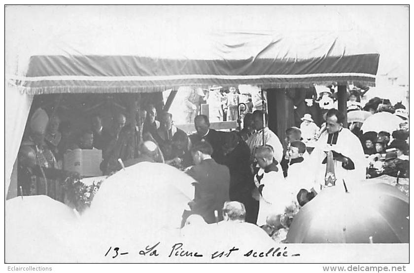 Thème Religion  A Localiser  Lot De 6 Carte Photo.   Confirmation D'André Le 24 Mai 1908 - Autres & Non Classés