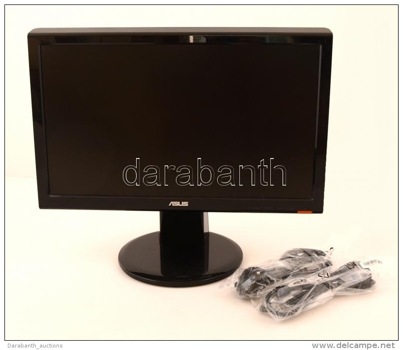 ASUS VH192D 19' LCD Monitor, Fekete, VGA- és Tápkábellel, Jó állapotban - Sonstige & Ohne Zuordnung