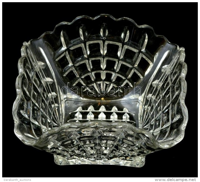 Formába öntött üvegkosár, Hibátlan, 19&times;18 Cm - Verre & Cristal