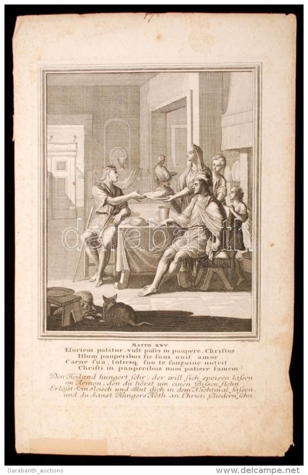 1712 Jan Luyken - Christoph Weigel: NagyméretÅ± RézmetszetÅ± Kép A Historiae Celebriores... - Estampes & Gravures