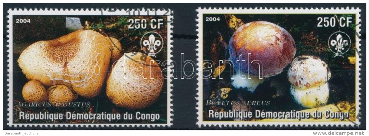 O Kongó 2004 Gomba 2 Klf Bélyeg - Sonstige & Ohne Zuordnung