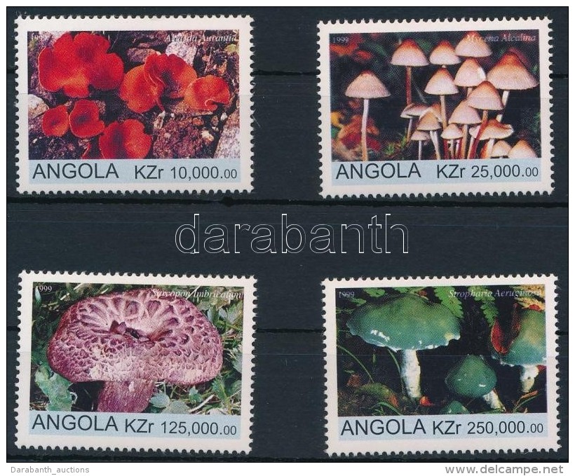 ** Angola 1999 Gomba 4 Klf érték - Sonstige & Ohne Zuordnung