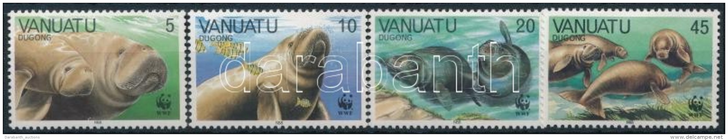 ** 1988 WWF: Dugong Sor Mi 782-785 - Altri & Non Classificati