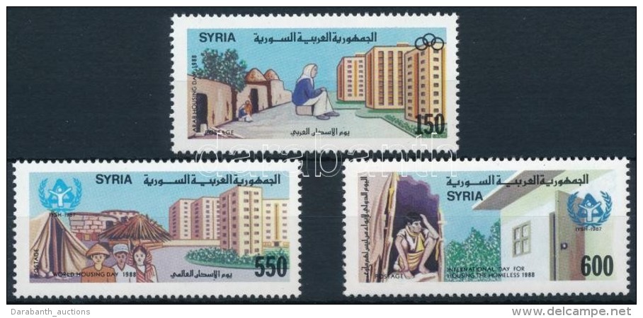 ** 1988 Otthonteremtés Sor Mi 1734-1736 - Autres & Non Classés