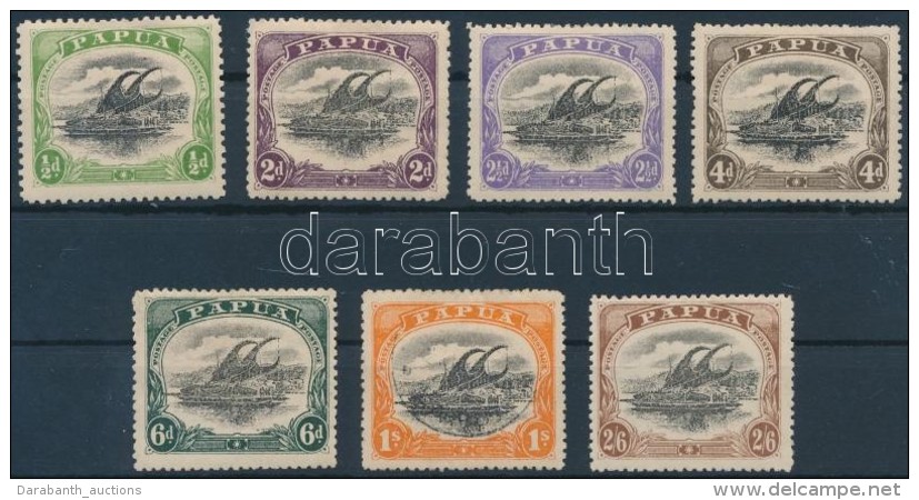 * 1907 Forgalmi értékek Mi 32 A, 34-38, 39 IC - Autres & Non Classés