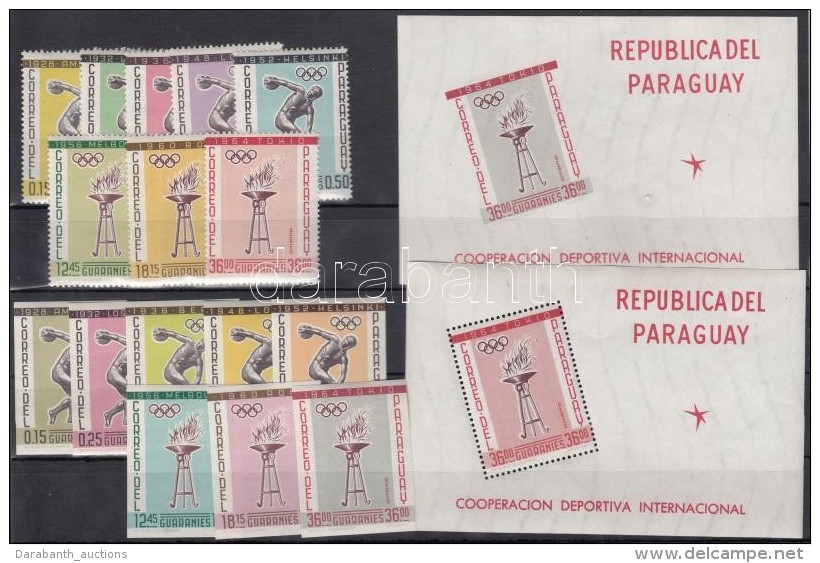 ** 1962 Sport Sor Mi 1103-1118 + Blokk Sor 28-29 - Other & Unclassified