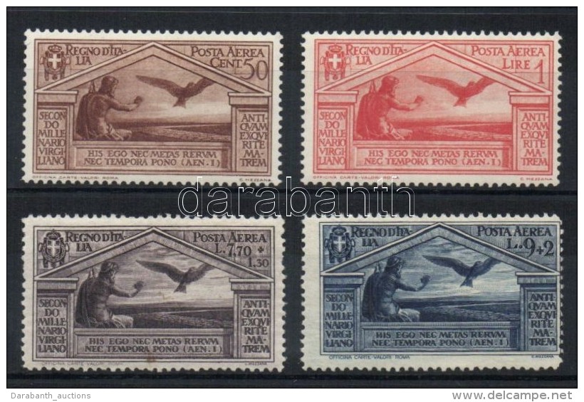 ** 1930 Vergilius Légi értékek Mi 354-357 - Other & Unclassified