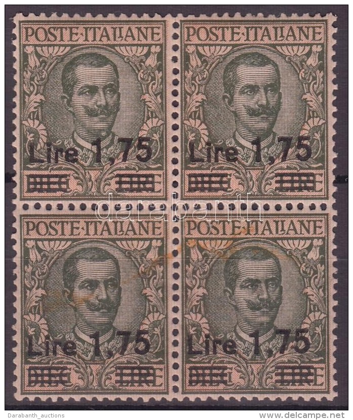 ** 1925 Mi 221 Négyestömb - Other & Unclassified