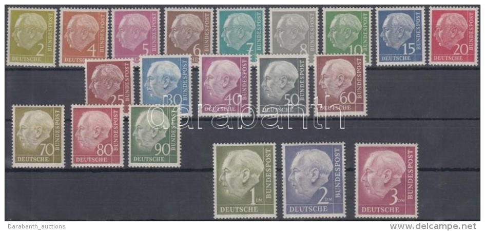 ** 1954/1961 Forgalmi Sor Mi 177-196 - Andere & Zonder Classificatie