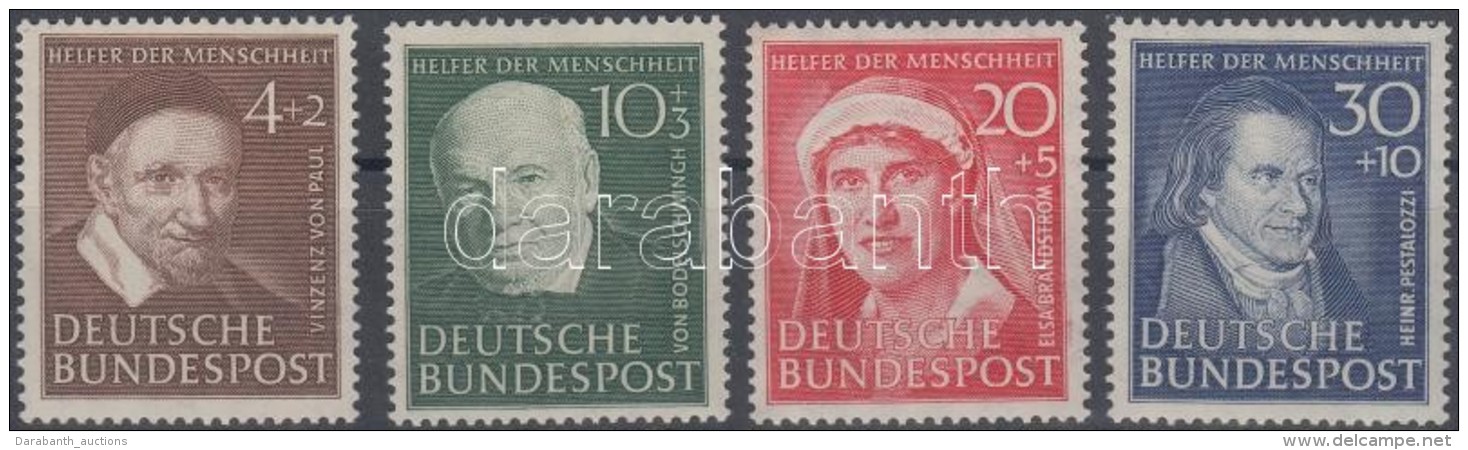 ** 1951 Jótékonyság Sor Mi 143-146 - Sonstige & Ohne Zuordnung