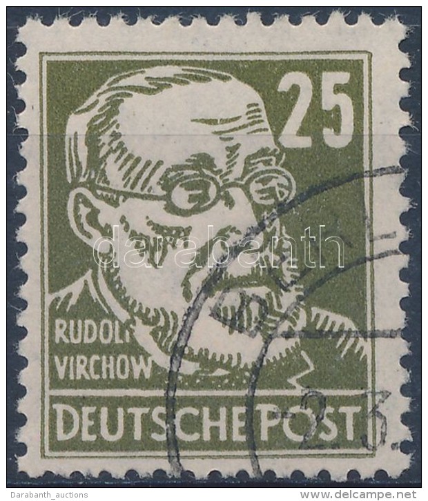 O 1953 Prof. Rudolf Virchow Mi 334 Z - Sonstige & Ohne Zuordnung