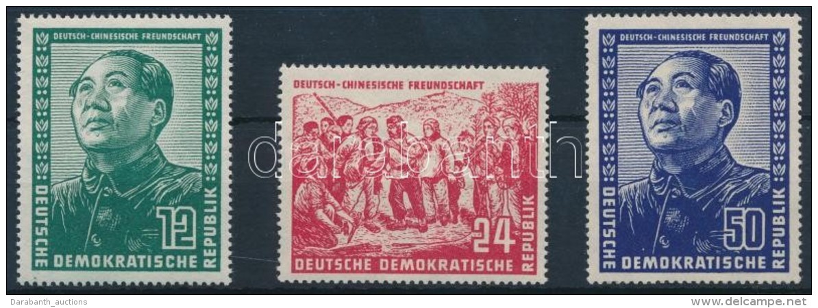 ** 1951 Német-kínai Barátság Sor Mi 286-288 - Otros & Sin Clasificación