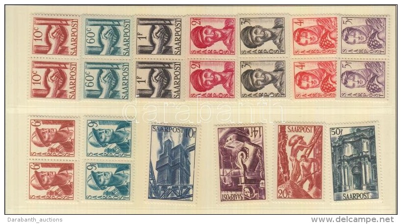 ** 1948 Mi 239-251 + 7 Db Levél + 7 Covers (Mi EUR 246.-) - Autres & Non Classés