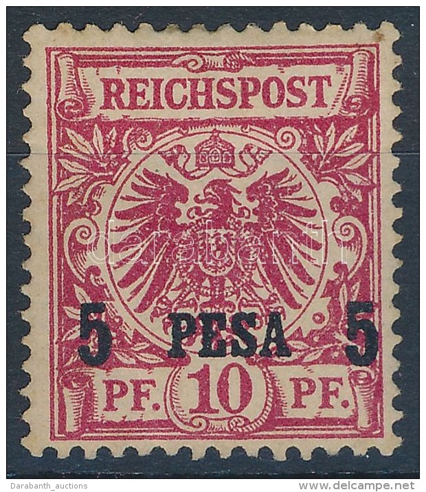 * Deutsch-Ostafrika 1893 Mi 3 III Certificate: Siebentritt - Sonstige & Ohne Zuordnung