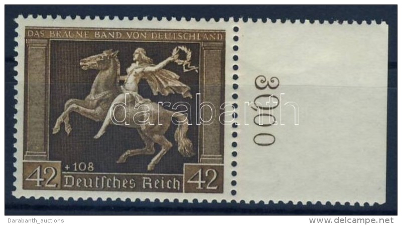 ** 1938 Das Braune Band ívszéli Mi 671 / Margin - Autres & Non Classés