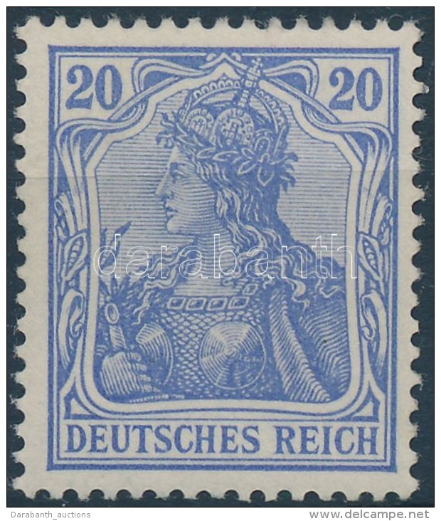 ** 1902 Mi 72 B (Mi EUR 2200,-) Gumihiba / Gum Disturbance. Certificate: Jäschke-Lantelme - Sonstige & Ohne Zuordnung