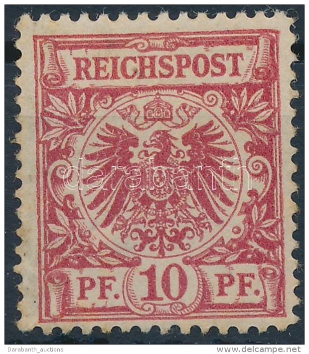 * 1889 Mi 47ba (Mi EUR 1.100.-) Certificate: Briefmarkenprüfstelle Basel - Autres & Non Classés