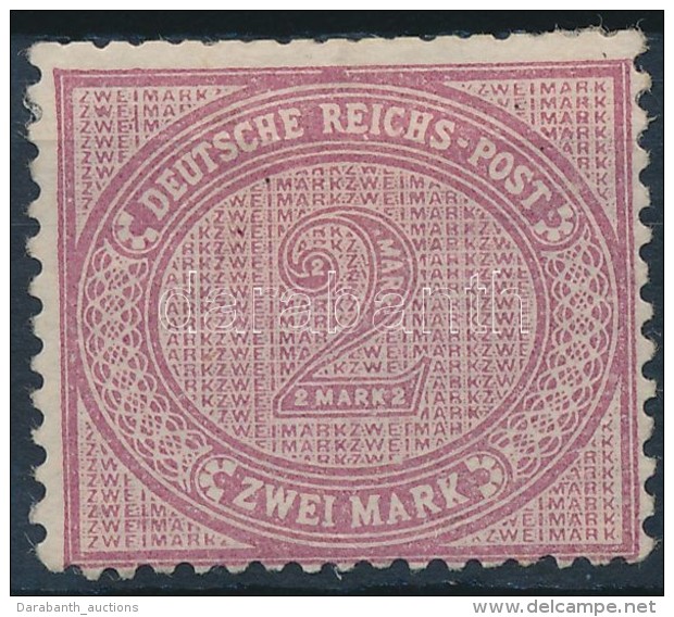 * 1875 Mi 37c Lemezhibával / With Plate Variety (Mi EUR 1.600.-) Certificate: Jäschke-Lantelme... - Sonstige & Ohne Zuordnung