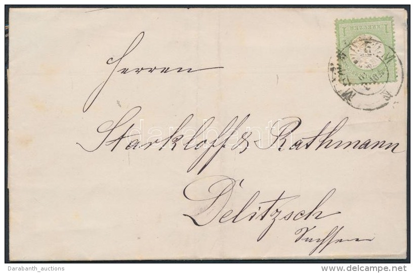 1874 Mi 23a Levélen / On Cover - Other & Unclassified