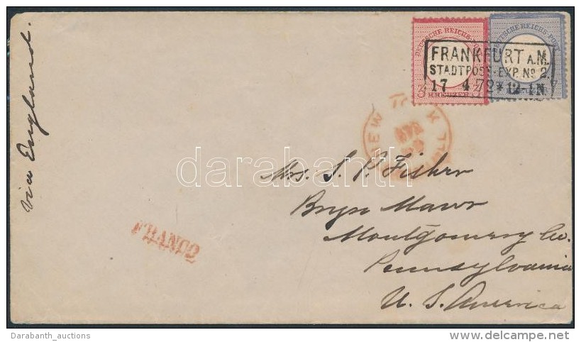 1872 Mi 9-10 Levélen / On Cover - Other & Unclassified