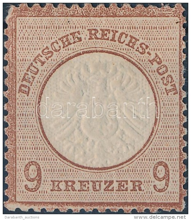 * 1872 Mi 27b Eredeti Gumival / With Original Gum (sarokfog Hiba / Short Corner Left Above) (Mi EUR 2.000.-)... - Sonstige & Ohne Zuordnung