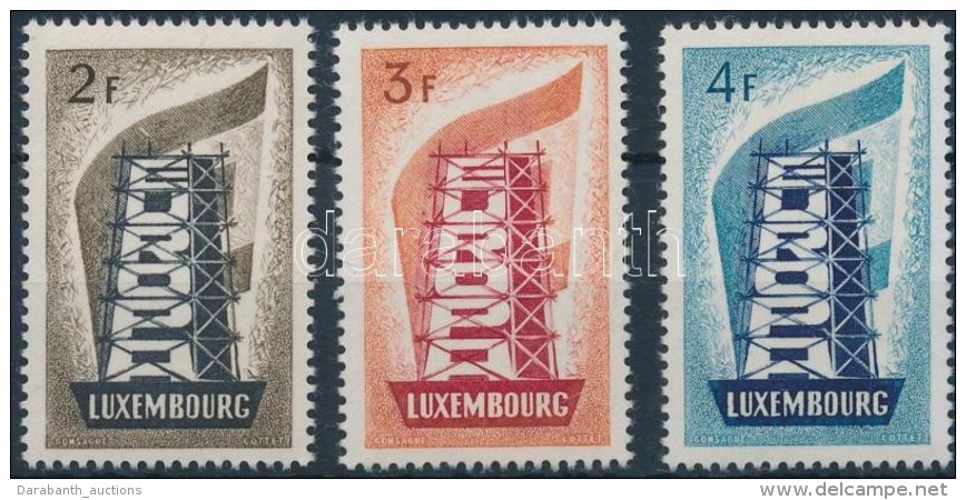 ** 1956 Europa CEPT Sor Mi 555-557 - Other & Unclassified