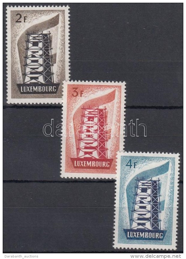 ** * 1956 Europa CEPT Sor Mi 555-557 - Other & Unclassified