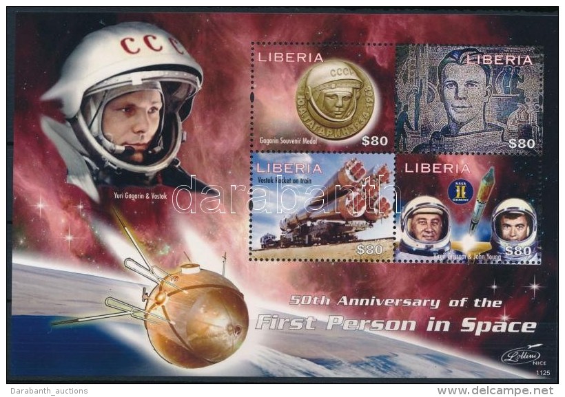 ** 2011 Gagarin Kisív Mi 5983-5986 - Sonstige & Ohne Zuordnung