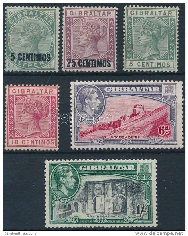 * 1889-1938 6 Klf Forgalmi Bélyeg (kis Rozsda / Stain) - Other & Unclassified