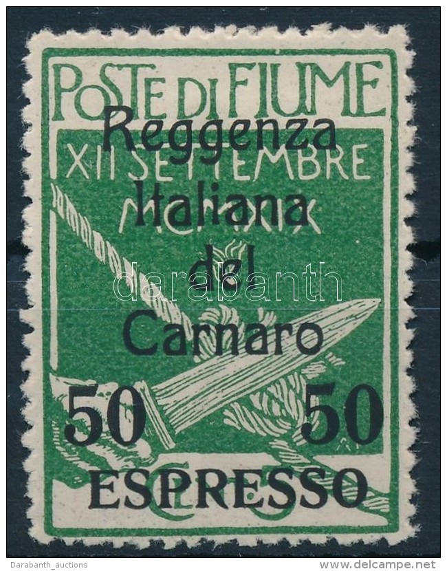 * Carnaro-sziget 1920 Mi 19 - Other & Unclassified